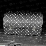 Сумка-органайзер/PSV/3D Zvezda Plastic/экокожа/черный/ромб белый/размер L(30×30×55см)/арт.137710 оптом