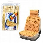 Массажер с подголовником Nova Bright 110*41см бамбуковые пластины 47821 оптом
