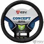 Оплетка PSV M CONCEPT (Черный/Отстрочка красная) (132277) оптом