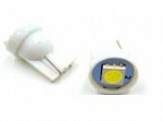 Диоды габарит 12vT10 1smd W2,1-9,5d б/ц белая (мин.10шт) Gilves (кристал) оптом