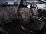 Накидки/CF/SHERIFF PLUS/нубук/черный-красный/к-т/арт.27330 оптом