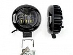 Фара рабочего света круглая 115*60мм Spot 30W 3*10W оптом