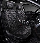 Накидки/PSV/5D Skin 2 FRONT/полиэстер(кожа)/черный/отстрочка красная/передние/к-т(2шт)/арт.136602 оптом