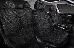 Накидки/PSV/5D Velvet/полиэстер(вельвет)/черный/отстрочка белая/к-т/арт.136655 оптом