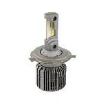 Лампа светодиодная МТФ DYNAMIC VISION LED H4, 28W, 2500lm, 5500K, кулер (к-т 2шт) DV04K5 оптом