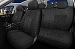 Чехлы/AUTOPREMIER/SILVER/полиэстер+алькантара/черный/арт.SIL1000 оптом