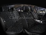 Накидки/CF/RUBIN PLUS/велюр/черный-черный-синий/комплект/арт.22699 оптом