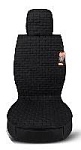 Накидки/Carcom/Gissar/Лён/черный, стежка "кирпич" черная/комплект оптом