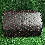 Автосумка-органайзер/Carcom/экокожа/50×30×30см/черный, отстрочка красная 2718003 оптом