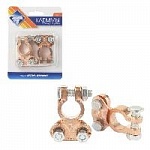 Клеммы в блистере "Nova Bright" 2 шт 46574 оптом