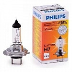 Лампа Philips (Филипс) Н7 (55W) PX26d +30% Vision (12972PRC1) оптом