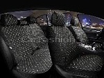 Накидки/CF/LINEN CUBE PLUS/твид/черный-черный-бежевый/комплект/арт.22690 оптом