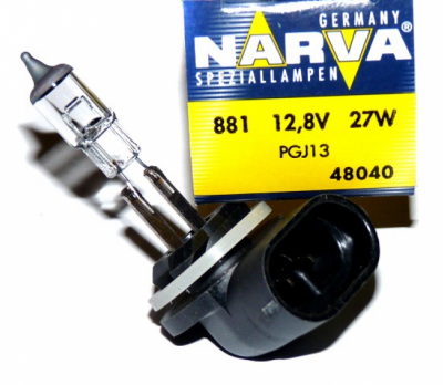 Лампа NARVA Н 27  12V/27W PGJ-13 HIT №881 (48040)