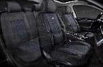 Накидки/PSV/5D Legion Len/лен/черный/отстрочка синяя/к-т/арт.138667 оптом