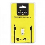 Переходник FORZA MicroUSB - iP пластик (916-088/IP) оптом