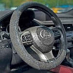Оплетка PSV M ALCANTARA Fiber (черный/отсрочка синяя) (137049) оптом