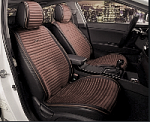 Накидки/CF/Monaco/велюр,экокожа/черный-кофе-кофе-кофе/передние/арт.21938 оптом