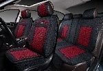 Накидки/PSV/3D/Krokus/жаккард/черно-красный/к-т/арт.136195 оптом