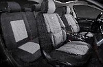 Накидки/PSV/5D Legion Len/лен/черно-серый/отстрочка белая/к-т/арт.138669 оптом