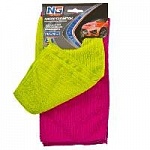 Салфетки из микрофибры набор 3шт, 30*30см Гала 715-005 оптом