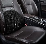 Подушка ортопедическая под спину PSV P2008 шарики, черный, 1шт. (136125) оптом