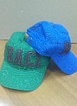 Бейсболка лен BACI синяя оптом