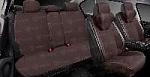 Накидки/PSV/Slon/лен/темно-коричневый/комплект/арт.138959 оптом