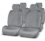 Накидки/PREMIER/Antislip/иск.мех/серый/ком-т на весь салон/арт.HR1400 оптом