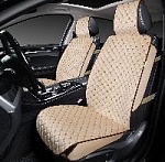 Накидки/AUTOPREMIER/ALCANTRA PREMIUM/стёганая алькантара/бежевый/передние/арт.PRM160 оптом