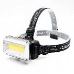Фонарь налобный 1COB СИБИРСКИЙ СЛЕДОПЫТ RAY LIGHT аккум.220В, USB (PF-PFL-HL39) оптом