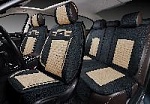 Накидки/PSV/3D/Krokus/жаккард/черно-бежевый/к-т/арт.136194 оптом